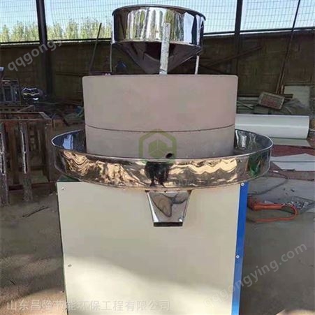 30型黄豆电动磨浆机 天然石材 商用芝麻酱石磨机
