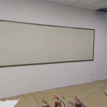 郑州安装教学办公用绿板 定制磁性烤漆板面 黑板玻璃白板白板 米黄板