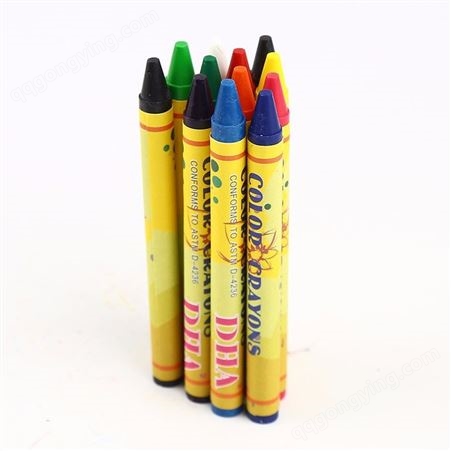 12色套装蜡笔涂色笔优质蜡笔