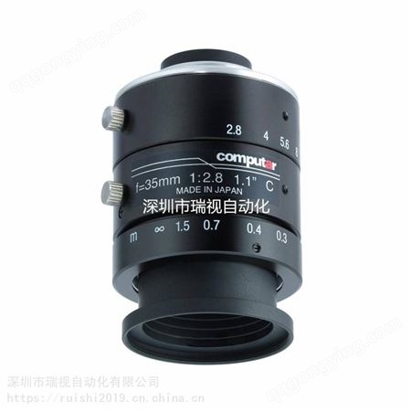 日本computar康标达1200万像素1.1英寸35mm工业镜头V3528-MPY