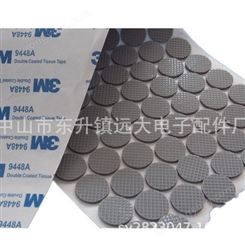 黑纹橡胶垫 硅胶垫 3M胶防滑垫 钻石纹橡胶垫