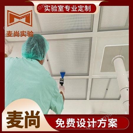 南京麦尚实验 组装式洁净室 洁净室收费 1对1对接服务