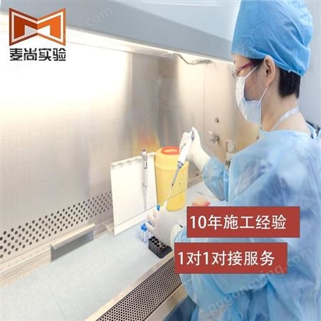 南京麦尚实验 组装式洁净室 洁净室费用 专业洁净室施工资质