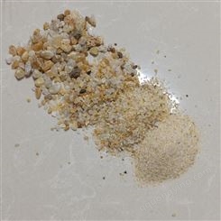 沙滩用石英砂 0.3一0.5毫米 水处理石英砂 石英砂滤料圣邦矿产
