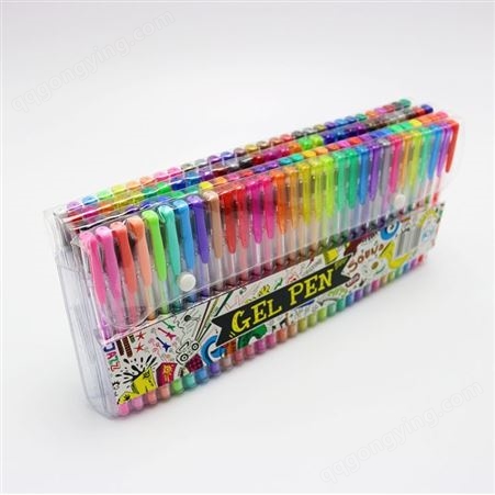 120支袋装耐用中性笔 具水笔定制 学生书写考试彩绘涂鸦笔