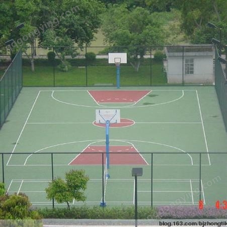 弹性丙烯酸球场 丙烯酸网球场 康达丙烯酸球场材料配方 质优价廉