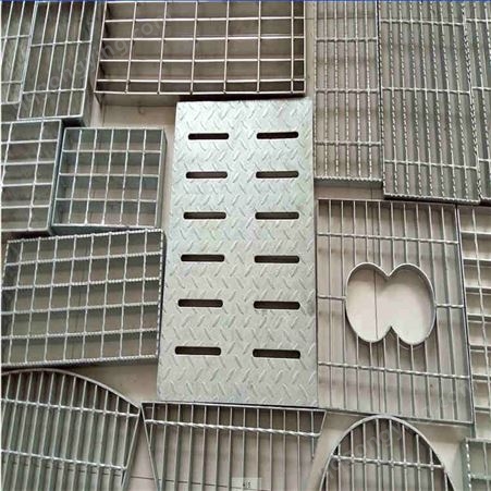 盛隆沟盖板厂家 供应 不锈钢钢格栅盖板 齿型防滑钢格板 镀锌水沟盖板