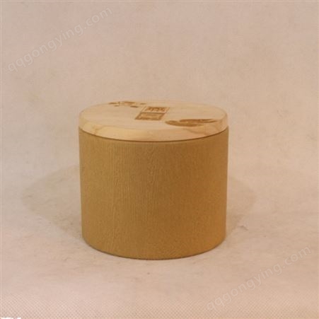 定制木头盖卷边天然燕窝包装盒 圆形保健品礼品包装盒 木盒 纸罐 纸管 包装礼盒 茶叶罐