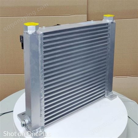 豪枫机械 A120T风冷凝器 油泵风冷却器 液压站风冷冷却器 冷却器散热器