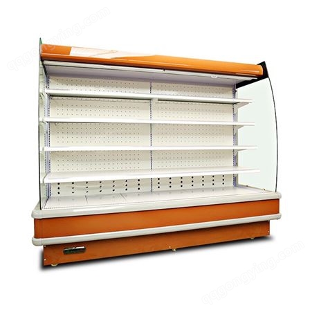 冷藏风幕展示柜 风幕柜超市敞开式 超市风幕柜