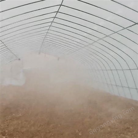 养殖场喷雾设备厂家 温室大棚喷雾设备厂家定制  智能降尘系统价格