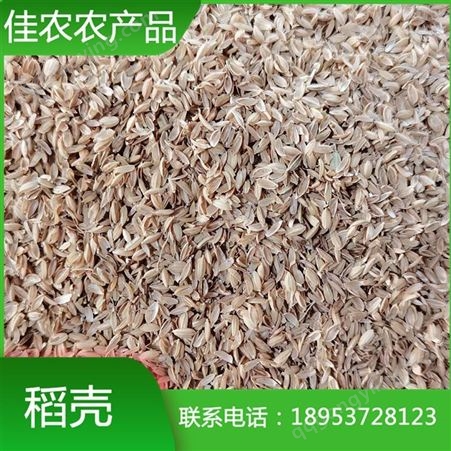 养殖场垫料用稻壳 新鲜优质袋装稻壳 天然植物材料 酿酒用稻壳