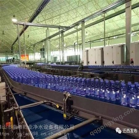 全自动瓶装水生产线设备 节水省电少人工