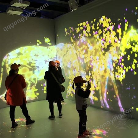 3D互动投影 全息投影体验馆 沉浸式星空博物馆