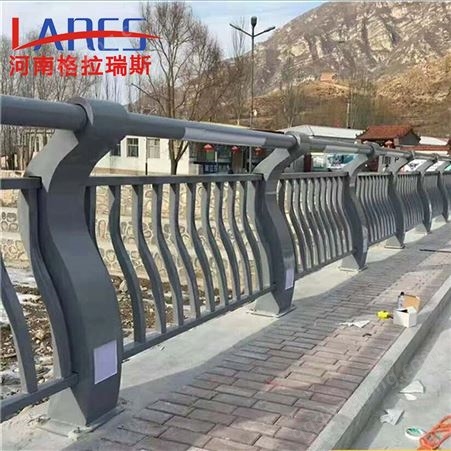 不锈钢复合管201护栏 格拉瑞斯 河道景观护栏 安徽桥梁护栏