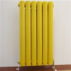 【跃春】散热器 钢制柱形散热器 钢二柱暖气片钢制柱型散热器6030 壁挂式暖气片散热器