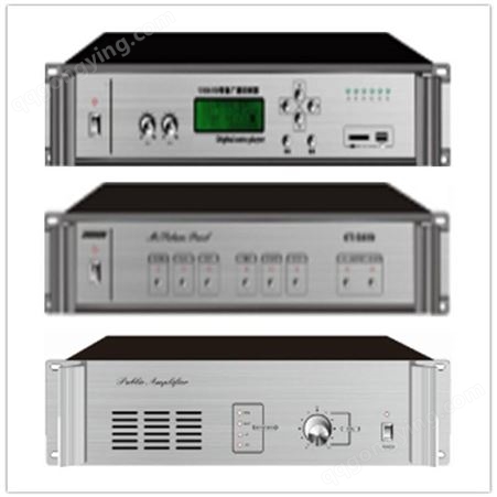 智能广播系统、公共广播系统、消防广播系统、2U合并式 广播功率放大器PB-360W