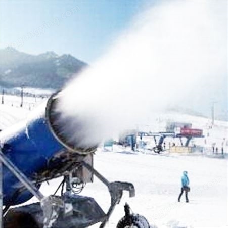 北风吹雁雪纷纷 全自动大型造雪机 远程控制人工造雪机 滑雪场国产造雪机厂家