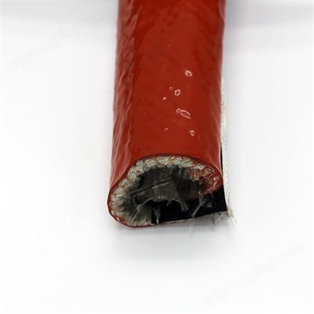 帕克 安徽高温保护开口式防护阻燃套管 玻璃纤维防火套管