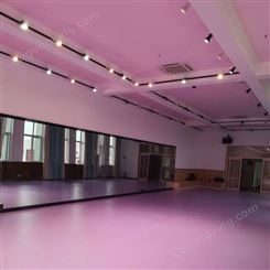 深圳 舞蹈地胶舞蹈房学校 东莞舞蹈教室 pvc舞蹈地板厂家