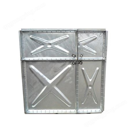 拼接式玻璃钢消防水箱 SMC模压水箱 304不锈钢冲压板水箱生产厂家