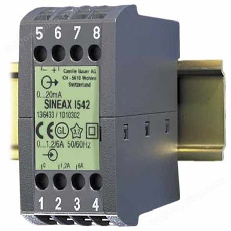 单功能电流变送器SINEAX I542电压电流变送器 变送器 20ma电流变送器