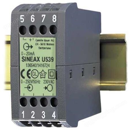 单功能电压变送器SINEAX U539单功能电压变送器 智能电压变送器 交流电压变送器厂家