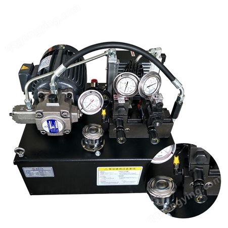 OSW100L液压泵站 OSW-5HP+VP30-FL 车铣复合液压系统 液压系统 液压泵站
