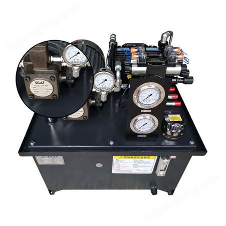 OS100L液压泵站 OS-3HP+VP30-FL 高效液压系统 液压站 成套液压系统