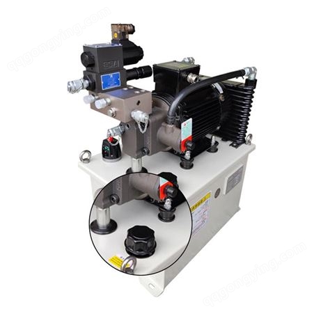 OS150L液压泵站 OS100-5HP+PV2R1-SL+N 液压动力站 液压系统 金属圆锯机液压