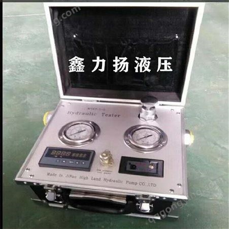 便携式液压测试仪XLY-1-5能在线同时测试压力流量温度