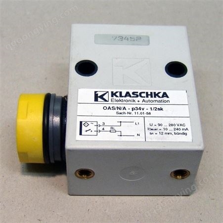 供应KLASCHKA传感器，KLASCHKA接近开关HAD-12ER55B2,5-5NK1