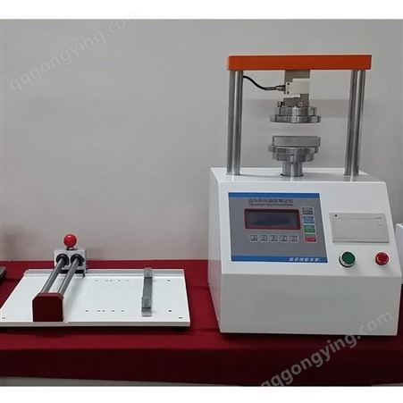 环保纸箱边压测试仪 FLR-002平压环压测试机 多功能纸板检测设备