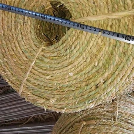 莱芜市 草袋草绳 冬季保温草绳 厂家供应