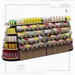 中岛透明盒食品散称零食货架