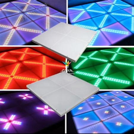 灵跃光电LED地板砖跳舞地砖灯 放射灯演出酒吧舞台发光地砖灯