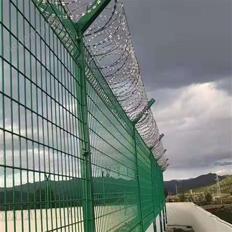 封闭式金属隔离网 圈钢丝网护栏远航定制