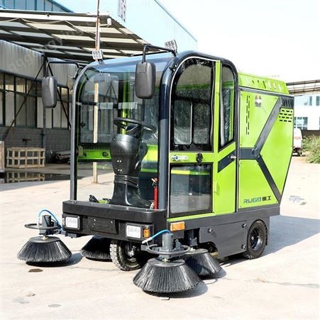 儒工机械 小区道路标线设备 电动吸尘扫地机 大型物业道路垃圾清扫车