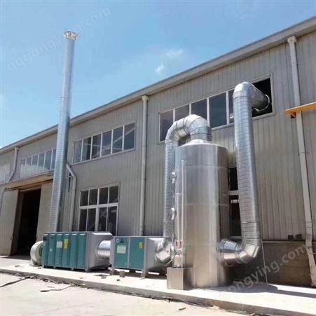 PP不锈钢喷淋塔  废气处理设备   空气净化塔洗涤塔