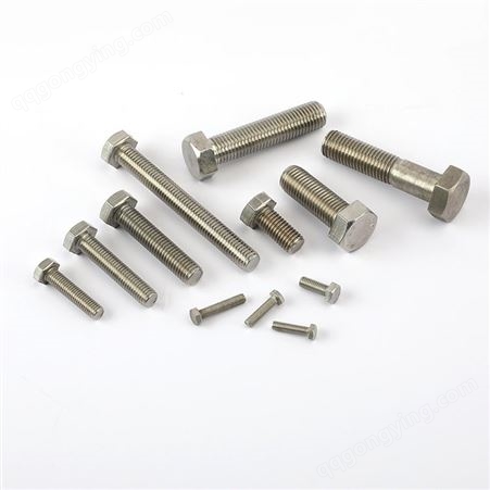 厂家销售 紧固件不锈钢外六角螺栓标准件全牙M4/M6/M8多规格螺栓