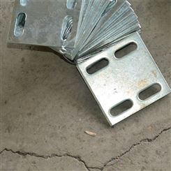 厂家钢板 加工预埋铁板 带孔钢板 镀锌预埋件200*200*6