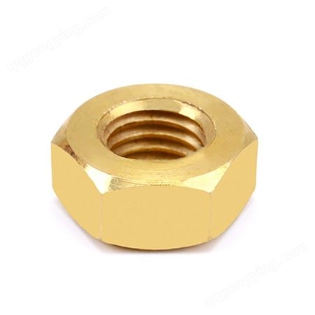 铜螺母 种类齐全 品质优良 优质五金配件铜六角螺母