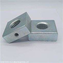 邯郸联光 厂家生产直销 镀锌 四方螺母 支持各种尺寸定制生产