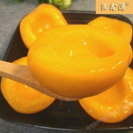 黄桃罐头 桃罐头山东罐头厂家供应 巨鑫源食品罐头 可批发出售