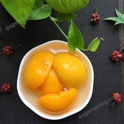 罐头 批发出口黄桃罐头 山东巨鑫源品牌 水果罐头