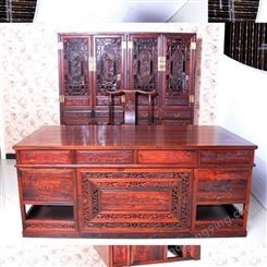 上海回收老红木书桌长期上门收购 随时联系服务