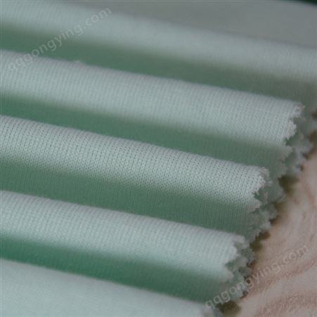 涤纶纯棉毛巾布面料 吸湿排汗速干运动服装面料