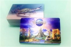 超影3D印刷卡专业生产 3d光栅卡片3d定制立体卡片生产商 pvc三维立体卡片