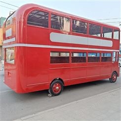 福瑞晟达仿真创意双层巴士车模型 定制加工T1车模型 