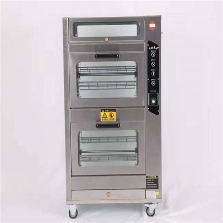 供应南京68型电烤地瓜机 燃气流动128型烤红薯机